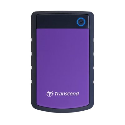 Transcend 4TB, 2.5″ Portable HDD, StoreJet H3, Purple, Anti-shock
