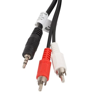 Lanberg mini jack 3.5mm (M) 3 pin -> 2X RCA (chinch) (M) cable 5m