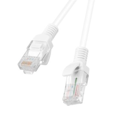 Lanberg patch cord CAT.5E 0.5m, white
