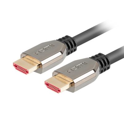 Lanberg HDMI M/M V2.1 1m 8K 60Hz, black