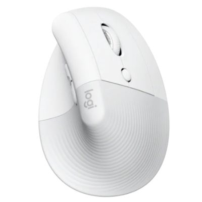 Logitech Lift Vertical Ergonomic Mouse – OFF-WHITE/PALE GREY – EMEA