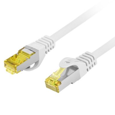 Lanberg patch cord CAT.6A S/FTP LSZH CU 10m Fluke Passed, grey
