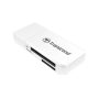 Transcend SD microSD Card Reader USB 3.1 Gen 1 White