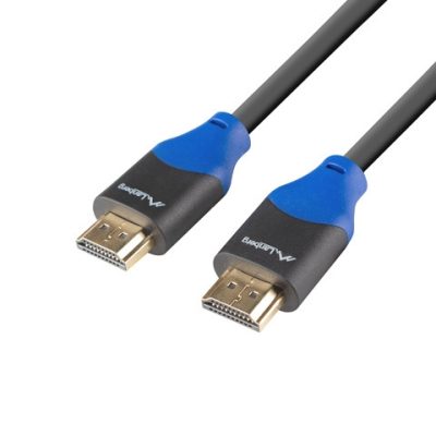 Lanberg HDMI M/M V2.0 cable 1m 4K CU box, black BOX