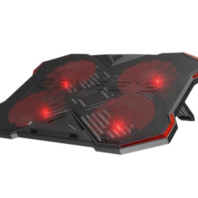 Genesis Laptop Cooling Pad Oxid 260 15.6-17.3 4 Fans, Led Light, 2 Usb
