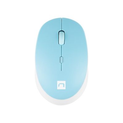 Natec Mouse Harrier 2, 1600 DPI Bluetooth 5.1 White-Blue