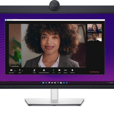 Dell P2724DEB, 27.0″ Video Conferencing AG, IPS, 5ms, 1000:1, 350 cd/m2, QHD (2560×1440), 99% sRGB, Webcam, 2x5W speakers, Microphone, USB-C up to 90W PD, USB 3.2, HDMI, DP, RJ45, Height, Swivel, Tilt, Pivot, Black