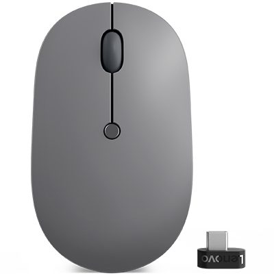 Lenovo Go USB-C Wireless Mouse (Thunder Black)