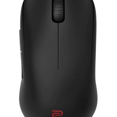 BenQ ZOWIE U2 Wireless Mouse For Esports, Size M, 60g, up to 1000 Hz, up to 3200 DPI, Symmetrical design, Inward-curved on both sides for agility during multi-angle movement, Wireless design w/enhanced receiver, Driverless, plug and play