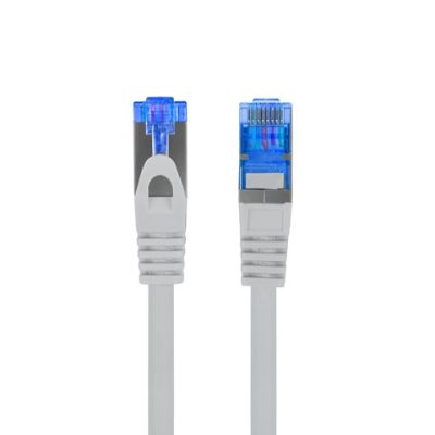 Lanberg patchcord CAT.6a s/ftp lszh cca 1.5m grey fluke passed