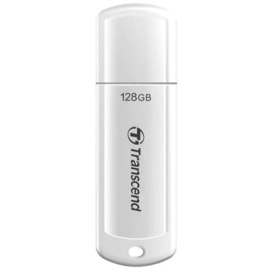 Transcend 128GB, USB3.1, Pen Drive, Classic, White