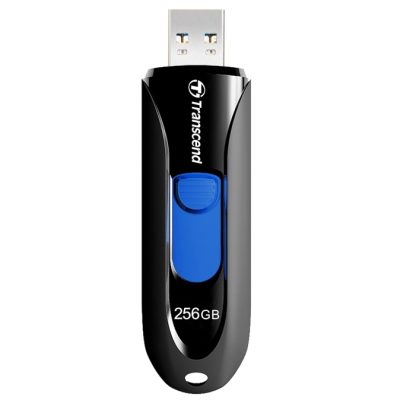 Transcend 256GB, USB3.1, Pen Drive, Capless, Black