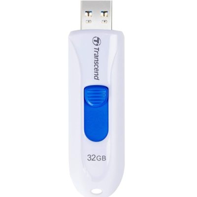 Transcend 32GB, USB3.1, Pen Drive, Capless, White
