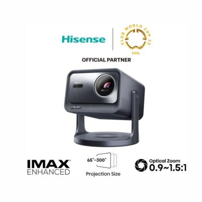 Hisense C2 Pro Smart mini  Laser Projector, 4K Ultra HD 3840×2160, 2000:1, 2600 lum, 60 Hz, Optical Zoom& Digital Zoom,Dolby Vision, IMAX enhanced,Dolby Vision, HDR10+, HDR10, HLG, 2*10W
