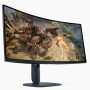 Dell Alienware AW3425DWM 34 Curved WQHD LED AG 21 9 VA 1ms GTG 3000 1 400 cd m2 3440x1440 180 Hz 95% DCI-P3 HDR VRR AMD FreeSync VESA AdaptiveSync HDMI DP USB 5Gbps PIP PBP Height Adjustable 
