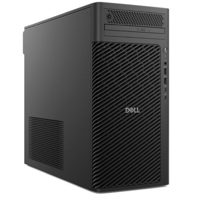 Dell Pro Max Tower T2 FCT2250, Intel Core Ultra 9 285K (36 MB cache, 24 cores, 3.2 GHz to 5.7GHz), 64GB: 2 x 32 GB, DDR5, 5600 MT/s, 1TB SSD PCIe M.2, Integrated Graphics, Bulgarian Keyboard&Mouse, 1500W, Win 11Pro, 3Y PS