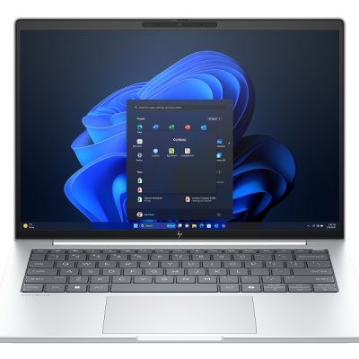 HP EliteBook 8 G1i AI 14″ Glacier Silver, Ultra 7-255U(up to 5.2GH/12MB/12C), 14″ WUXGA AG 300nits, 32GB 5600Mhz 1DIMM, 1TB PCIe SSD, WiFi 7 + BT 5.4, Backlit Kbd, FPR, Smart Card Reader, 3C Batt, Win 11 Pro, 3Y Offsite