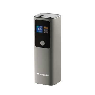 Verbatim Charge ‘n’ Go Power Bank 27000mAh 183W Grey