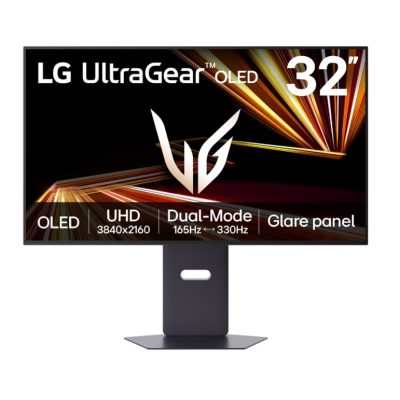 LG 32GX850A-B, 31.5″, UltraGear OLED, 0.03ms, AG, UHD 4K (3840×2160), Dual-Mode (4K 165Hz FHD 330Hz), HDR 10, DCI-P3 99%, 1500000:1, 275cd/m2, DCI-P3 98.5%, USB, AMD Free-sync, NVIDIA G-Sync, VRR, HDMI, DisplayPort,  LG Switch, Height, Tilt, Pivot, Swi