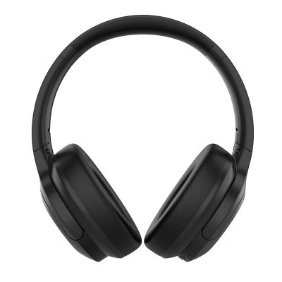 HiFuture FutureTour Black, Active Noise Canceling, 25-Hour Playtime, Memory Protein Foam Cover, Crystal-Clear Call, Wireless 5.2, AUX Cable