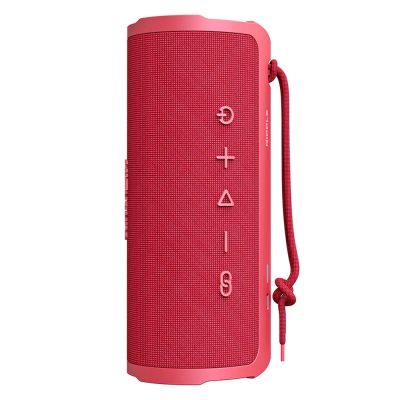 HiFuture Ripple Red, 2-Way Speaker System, 20W*1+10W*1, IPX7 Waterproof, Up to 12 Hours Playtime, Bluetooth 5.3, Pair to Play (TWS Mode)