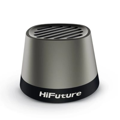 HiFuture Mega S Silver Grey, Bluetooth 5.4, MagSafe, 5W Output, Built-in MIC support Handsfree, Pair to Play (TWS Mode), Up to 10 Hours Playtime, Wireless Charge (7.5W-15W), Phone Holder