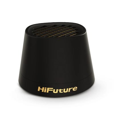 HiFuture Mega S Black, Bluetooth 5.4, MagSafe, 5W Output, Built-in MIC support Handsfree, Pair to Play (TWS Mode), Up to 10 Hours Playtime, Wireless Charge (7.5W-15W), Phone Holder