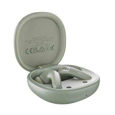 HiFuture FlyBuds 4 ANC Matcha Green, Active Noise Cancelling, 4 MICS ENC, Wireless 5.4, Up to 10 Hours Battery Life by one charge, IPX5, Ultra Bass, Up to 35 Hours Battery Life Combined