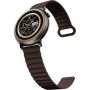 HiFuture Aurora Brown 1.43 AMOLED 466 466 Powered by Dual Core & Syntra AI Bluetooth Call IP68 Waterproof 24 7 True Heart Rate & Blood Oxygen Sensor Up to 10 days daily use Magnetic Strap