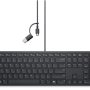 Dell Pro Wired Collaboration Keyboard - KB525C - US International QWERTY