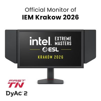 BenQ ZOWIE XL2586X+, 24.1″, 600Hz, FHD FAST TN, For Esports, CS2, Valorant, DyAc 2, Shield, S Switch, Black eQualizer, Color Vibrance, LBL, Flicker-free, K Locker, XL Setting to Share, 3x HDMI (2.1), DP (1.4), 3.5 Jack, Swivel, Tilt, Height adj. 155mm