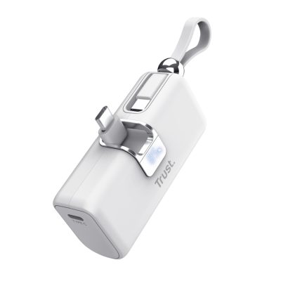 TRUST Pacto 5000 mAh Pocket Powerbank White