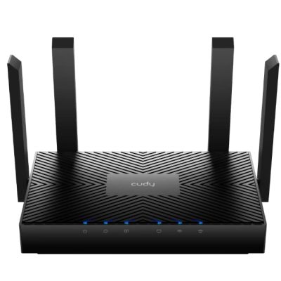 Cudy WR3000 AX3000 Gigabit Wi-Fi 6 Mesh Router 2402Mbps at 5GHz + 574Mbps at 2.4GHz, 4 x 10/100/1000Mbps Ports