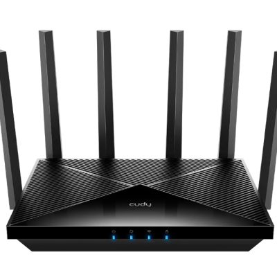 Cudy WR11000 BE11000 2.5G Tri-Band Wi-Fi 7 Mesh Router 5764Mbps at 6GHz + 4320 Mbps at 5GHz + 688Mbps at 2.4GHz, 4 x 2.5Gbps RJ45 Ports