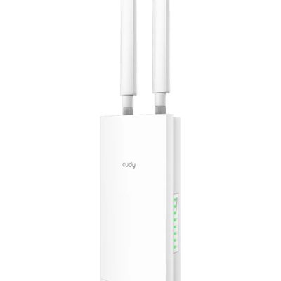 Cudy LT500 Outdoor 4G LTE Cat 4 AC1200 Wi-Fi Router, 300Mbps +  867Mbps Wi-Fi, build-in 4G LTE modem, lightning protection, IP65 Waterproof, 10/100M RJ45