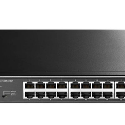 Cudy GS1024 24-Port Gigabit Metal Switch, 24 Gigabit RJ45 Ports, Rack-mountable Steel Case