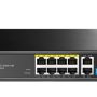 Cudy GS1010P 8-Port Gigabit PoE+ Switch with 2 Gigabit Uplink Ports 120W8 RJ-45 10 100 1000M PSE ports + 2 RJ45 10 100 1000 Uplink Port Unmanaged PoE+ Switch Rack-mountable Steel Case 120W In