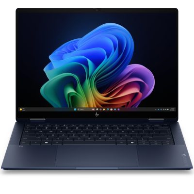 HP EliteBook X Flip G2i AI 14″ Atmospheric Blue, Ultra 7 356H(up to 4.7Ghz/18MB/16C), 14″ WUXGA AG 800nits Sure View Touchscreen, 32GB LPDDR5X On-board, 1TB PCIe SSD, Intel R15 5G GPS, WiFi7 + BT6, FPR, NFC, Backlit Kbd, 6C Batt, Win 11 Pro, 3Y Offsite