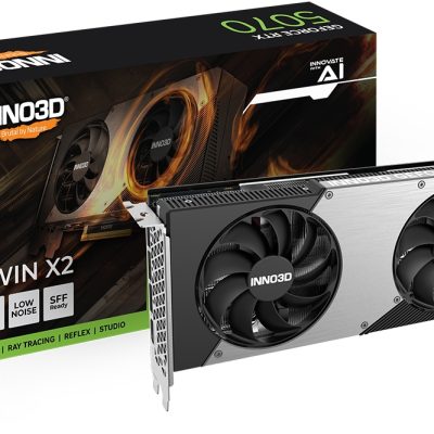 Видео карта, Inno3D GeForce RTX 5070 12GB GDDR7 Twin X2