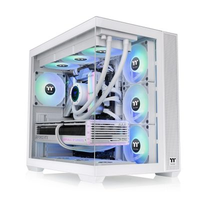 Кутия за компютър, Thermaltake View 380 TG ARGB Snow