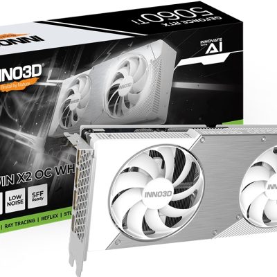 Видео карта, Inno3D GeForce RTX 5060 Ti 8GB GDDR7 X2 OC White