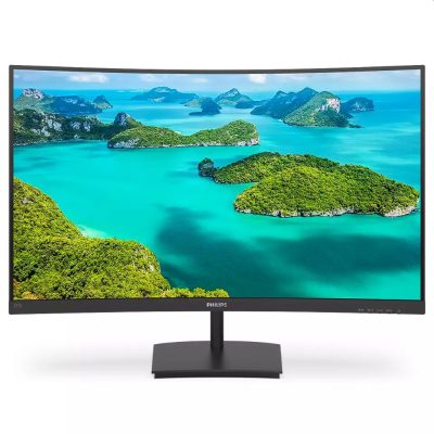 Philips 271E1SCA, 27″ Curved 1500R VA WLED, 1920×1080@75Hz, 4ms GTG, 250cd/m2, 3000:1, Mega Infinity DCR, FreeSync/Adaptive Sync, FlickerFree, Low Blue Mode, 3Wx2, Tilt, D-SUB, HDMI