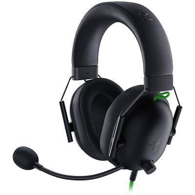 Razer BlackShark V2 X, 12 Hz – 28 KHz Frequency Response, 32 Ω (1 kHz) Impedance, Razer TriForce Driver, Breathable memory foam, Advanced passive noise cancellation, Analog 3.5 mm