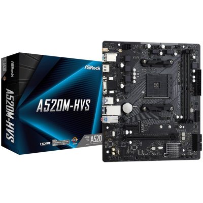 ASROCK A520M-HVS mATX AM4 DDR4