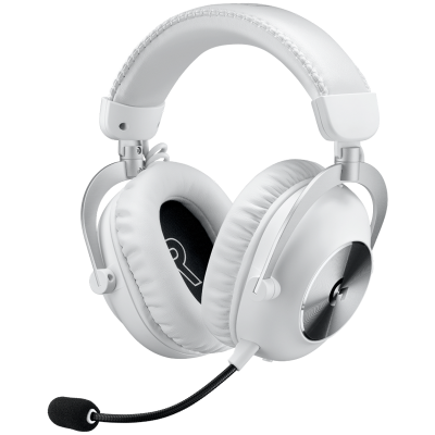 LOGITECH G PRO X2 LIGHTSPEED Wireless Gaming Headset – Blue Mic – WHITE